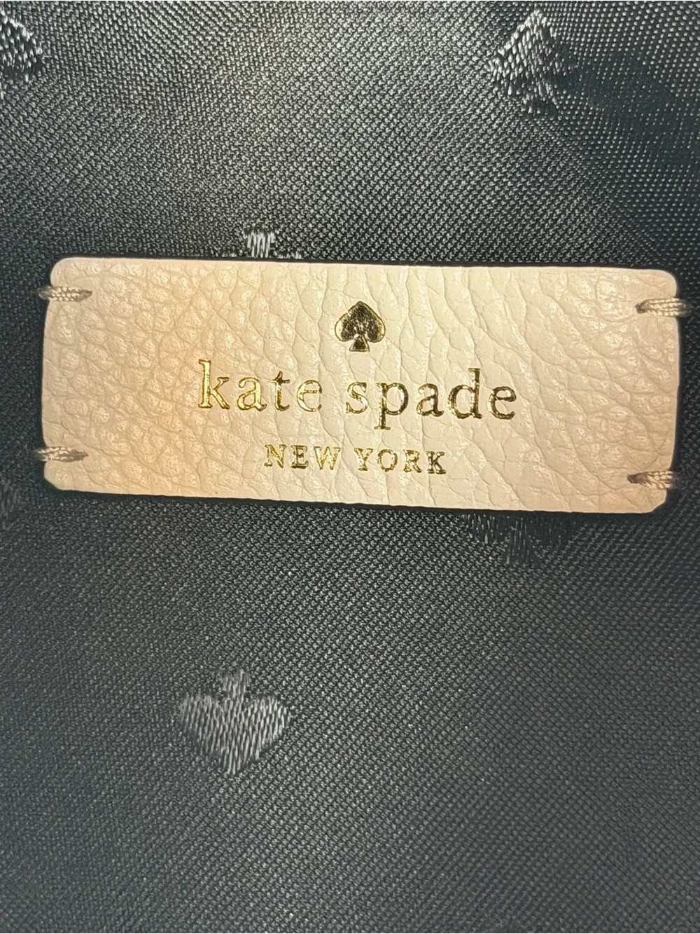 Kate Spade New York Morty Penguin Crossbody Bag Black White